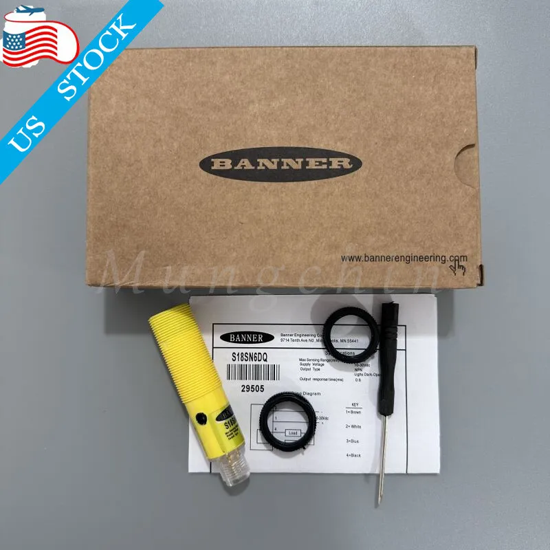 Фотоэлектрический датчик BANNER S18SN6DQ Photoelectric Switch Sensor