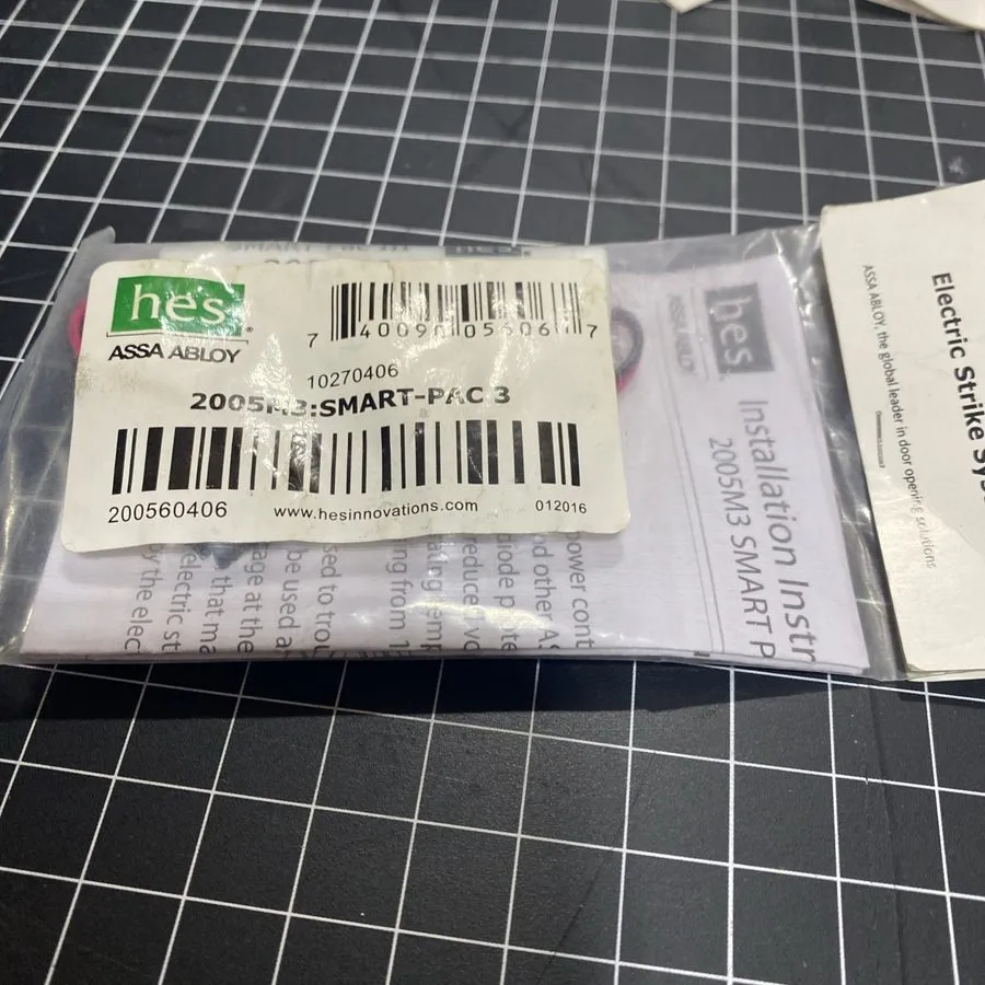 Оборудование видеонаблюдения HES ASSA ABLOY 2005M3: Smart Pac 3 Electric Strike 