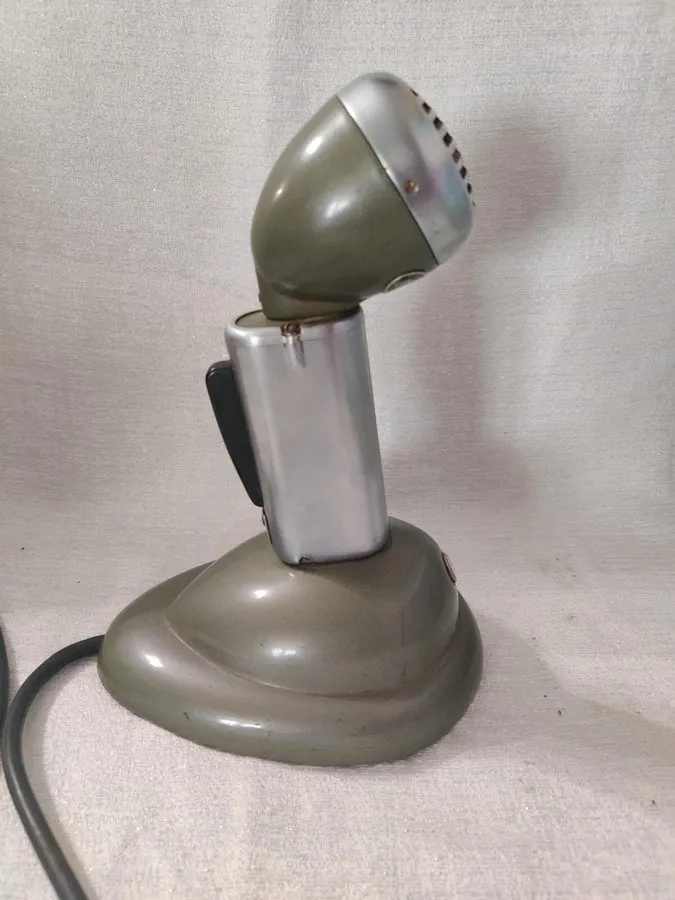 Микрофон Vintage Shure Brothers Green Bullet 520SLB Microphone — фото лота 3