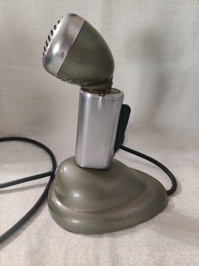 Микрофон Vintage Shure Brothers Green Bullet 520SLB Microphone — фото лота 4
