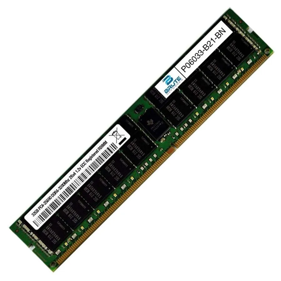 Модуль памяти P06033-B21 HPE Compatible 32GB PC4-25600 DDR4-3200Mhz 2Rx4 1.2v EC