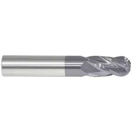 Режущий инструмент Zoro Select 223-001460B Carbide End Mill, 6.0Mm, 4Fl, Single,