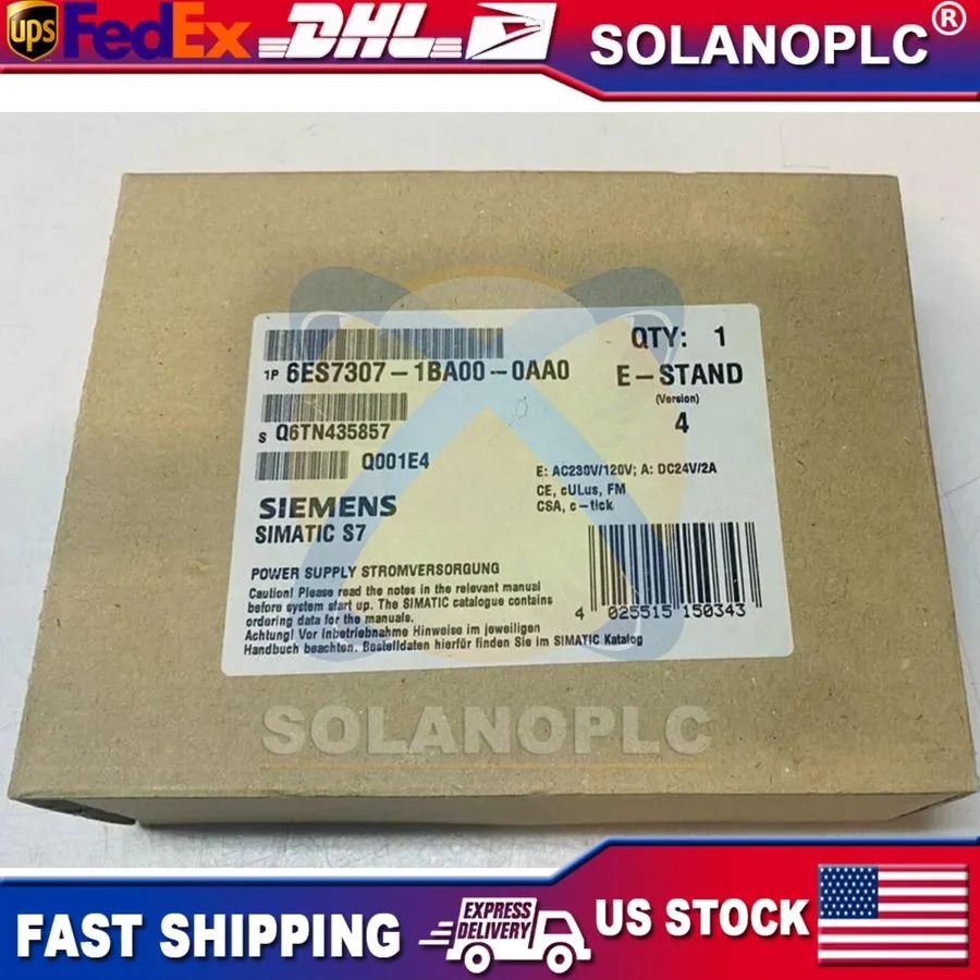 ПЛК Siemens 6ES7307-1BA00-0AA0 Simatic S7