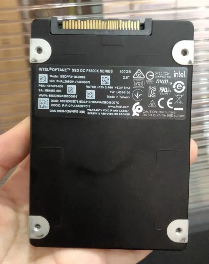 SSD-накопитель Intel Optane SSD DC P5800x 1.6TB U.2 2.5''NVME PCIe SSDPF21Q016TB