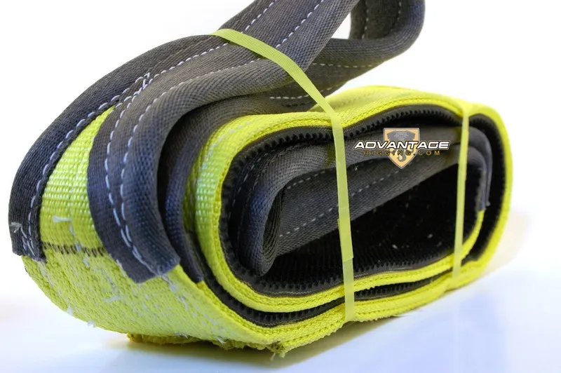 Строп EE2-904 X10FT Nylon Lifting Sling Strap 4 Inch 2 Ply 10 Foot USA Package o — фото лота 1