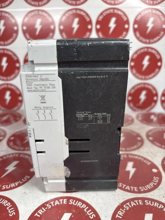 Автоматический выключатель PDG23M0100TFFL EATON 3 POLE 100A 65kA@480v CIRCUIT BR