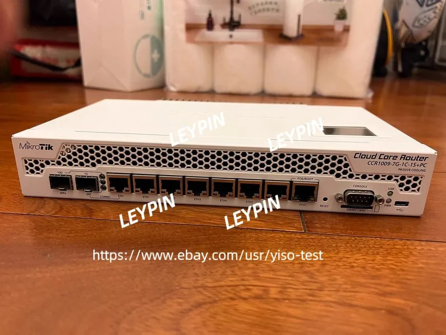 Маршрутизатор MikroTik CCR1009-7G-1C-1S+PC 9-core 10G router xjk