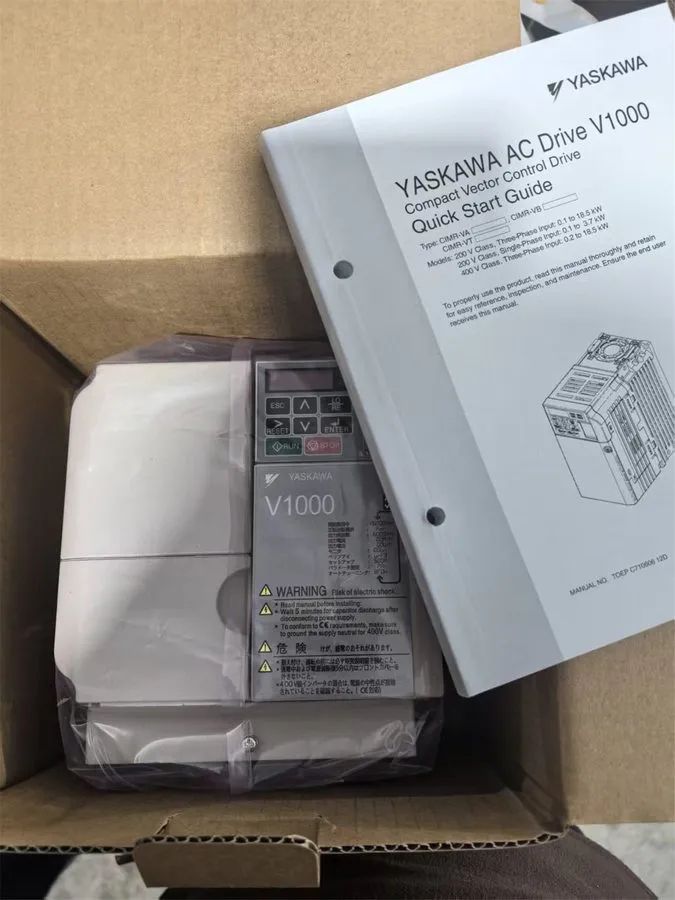 Частотный преобразователь Yaskawa CIMR-VU4A0005BMA Inverter V1000 Drive 3PH 400V