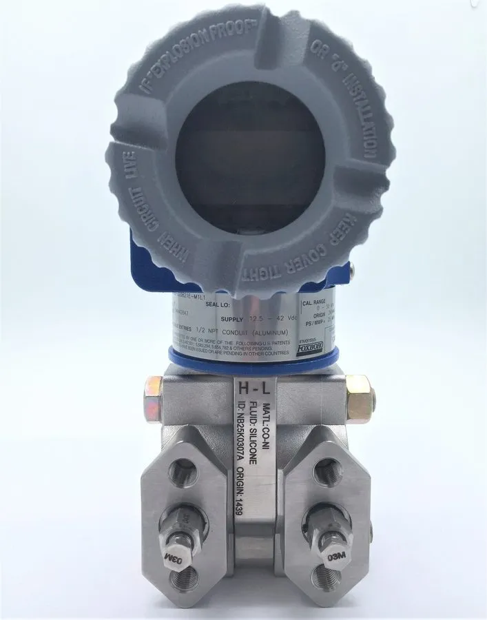 Датчик давления Foxboro IDP10-D20B21E-M1L1 Pressure Transmitter 12.5. 42VDC IP66 — фото лота 1