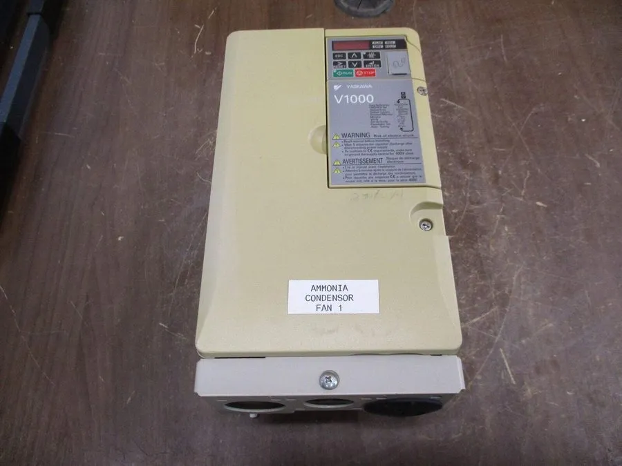 Частотный преобразователь YASKAWA V1000 VFD Ac Drive, CIMR-VU4A0018FAA 7.5kW 10H
