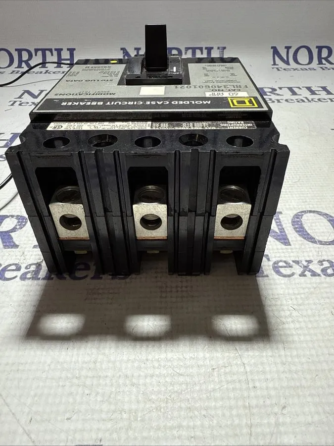 Автоматический выключатель Square D FAL340601021 Circuit Breaker 60 Amp 480V 3P  — фото лота 2