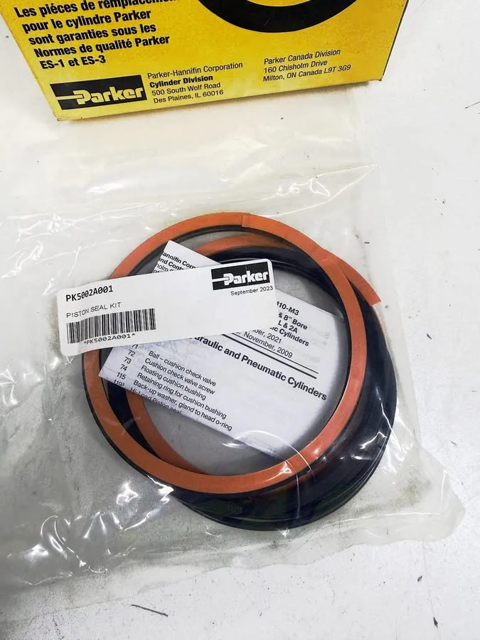 Ремкомплект Parker PK5002A001 Piston Seal Kit Hydraulic Pneumatic Cylinder — фото лота 2