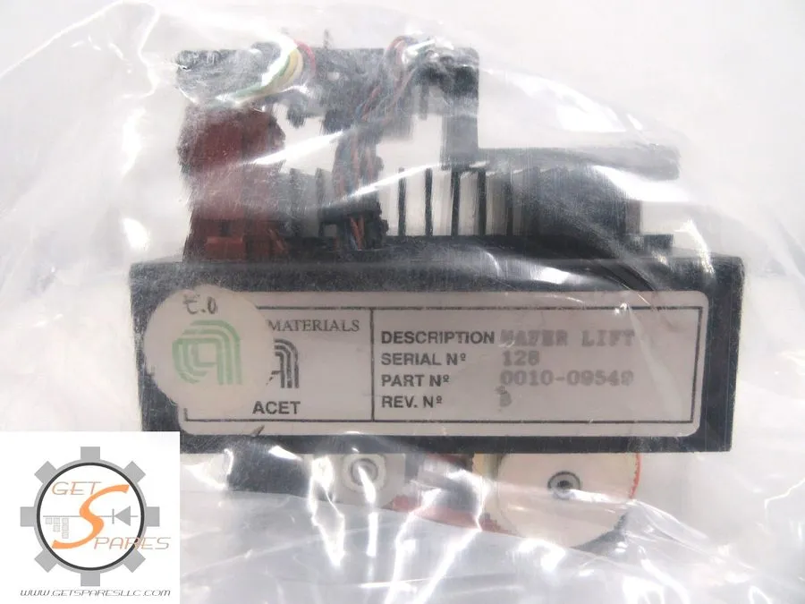 Электронный компонент 0010-09549 / AMAT WAFER LIFT ASSY REV. B / APPLIED MATERIA
