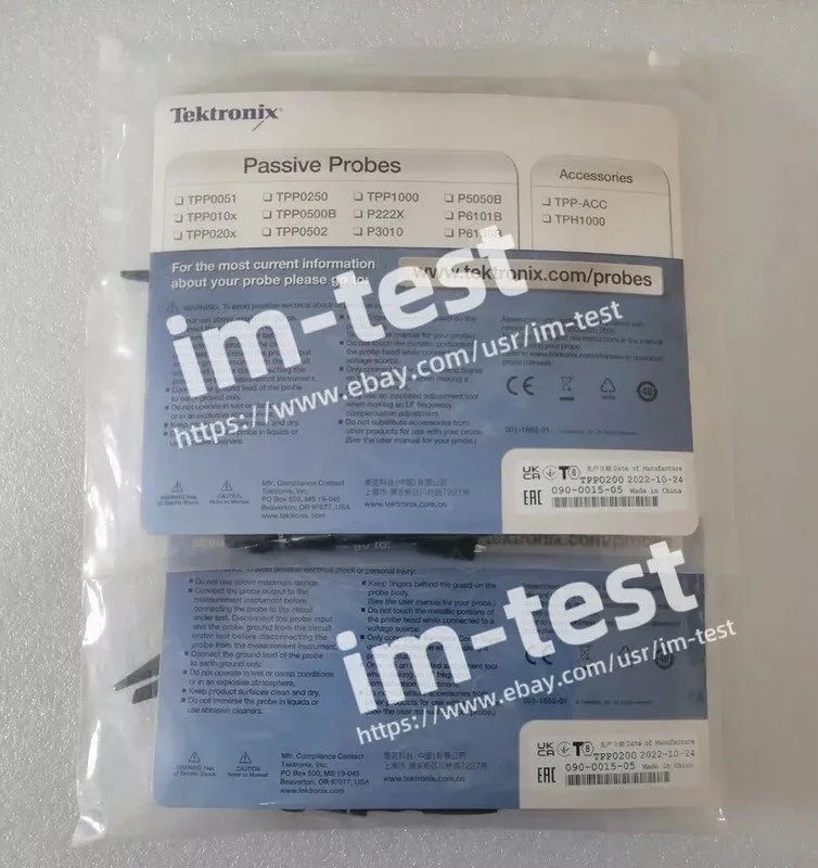 Осциллограф Tektronix TBS2204B 200 MHz 4CH, 2 GS/s Oscilloscope, 4 x TPP0200