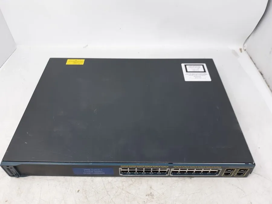 Коммутатор Switch cisco 2960 poe WS-C2960+ -L 24 PORTS WSC296024PCL