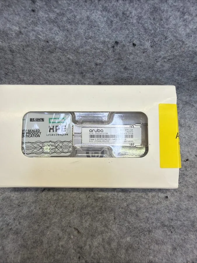 Трансивер HPE ARUBA J9150D 10G SFP+ LC SR 300m OM3 MMF Transceiver Aruba