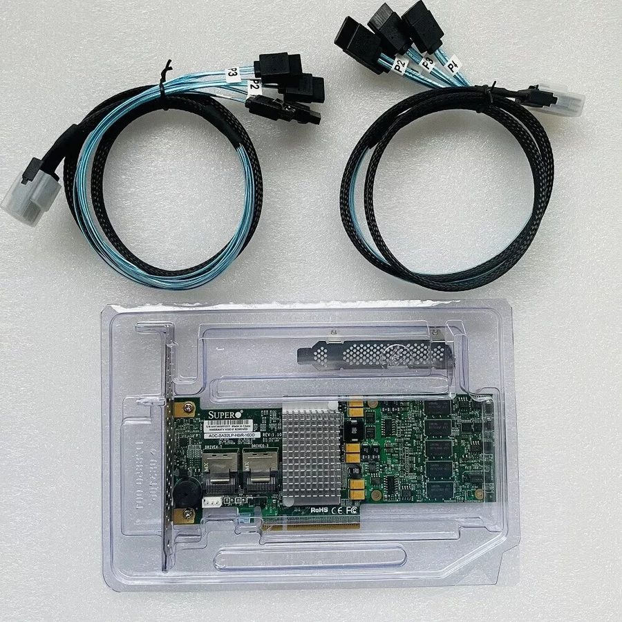 Кабель SUPERMICRO AOC-SAS2LP-H8iR 8-PORT SAS/SATA 6Gb/s RAID CONTROLLER CARD