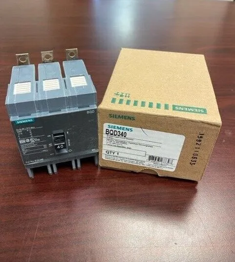 Автоматический выключатель Siemens BQD340 3 Pole 40Amp, 480V Circuit Breaker Bla
