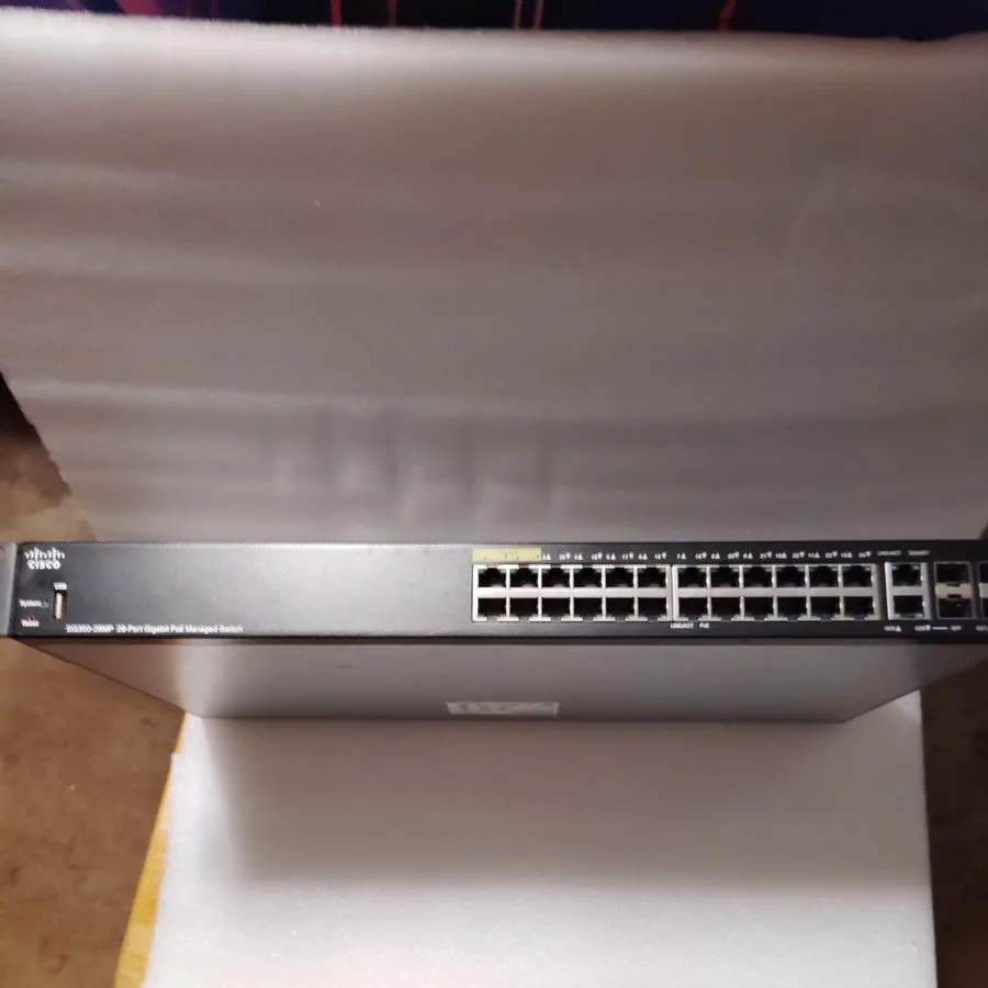 Коммутатор Cisco SG350-28MP 28-Port Gigabit Ethernet PoE Managed Switch