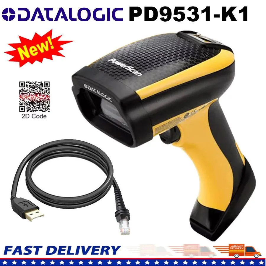 Сканер штрих-кода Datalogic PowerScan PD9531-K1 USB Corded Handheld 2D Industria