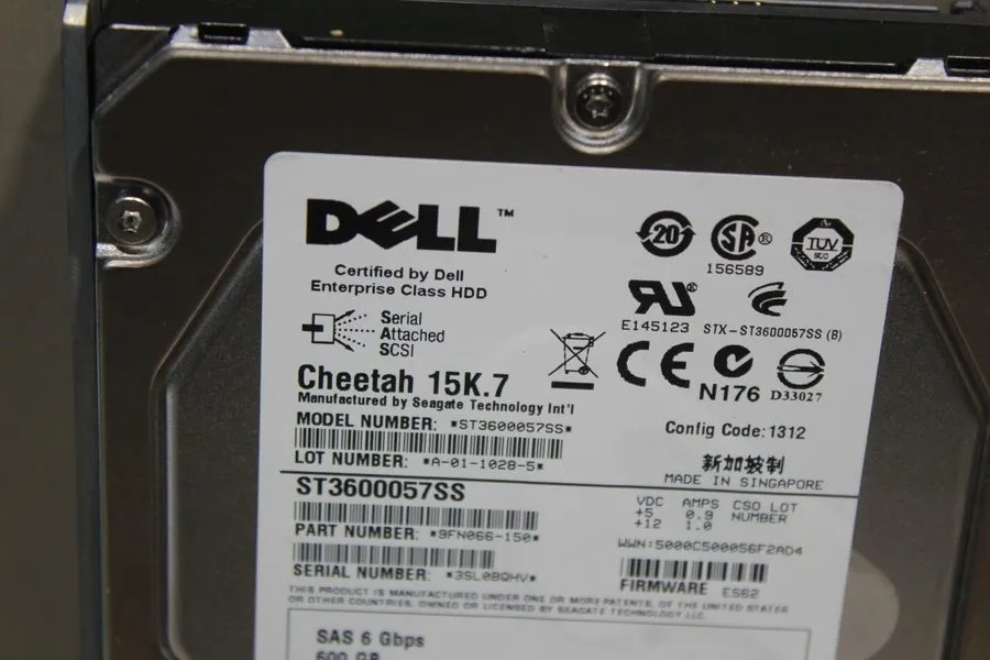 Жёсткий диск ST3600057SS Seagate Cheetah 600GB 15K RPM 6Gb/s 3.5" SAS HDD Hard D
