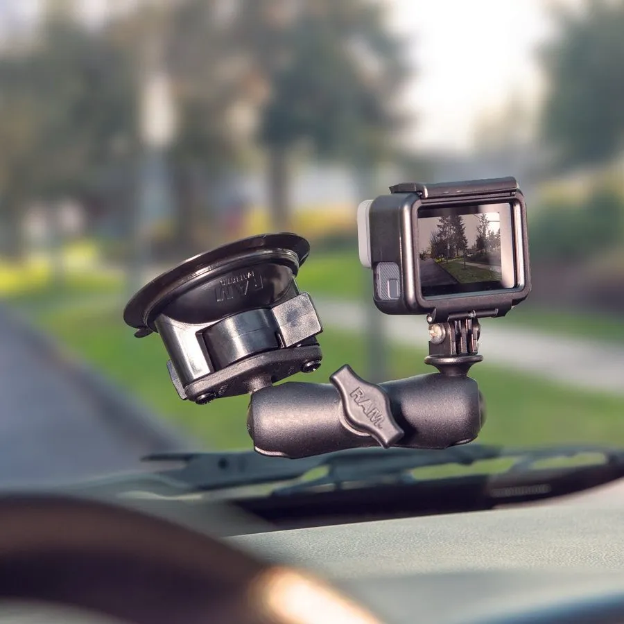 Вакуумная присоска RAP-B-224-1U RAM Mounts 3.3" Diameter Suction Cup Base with 1