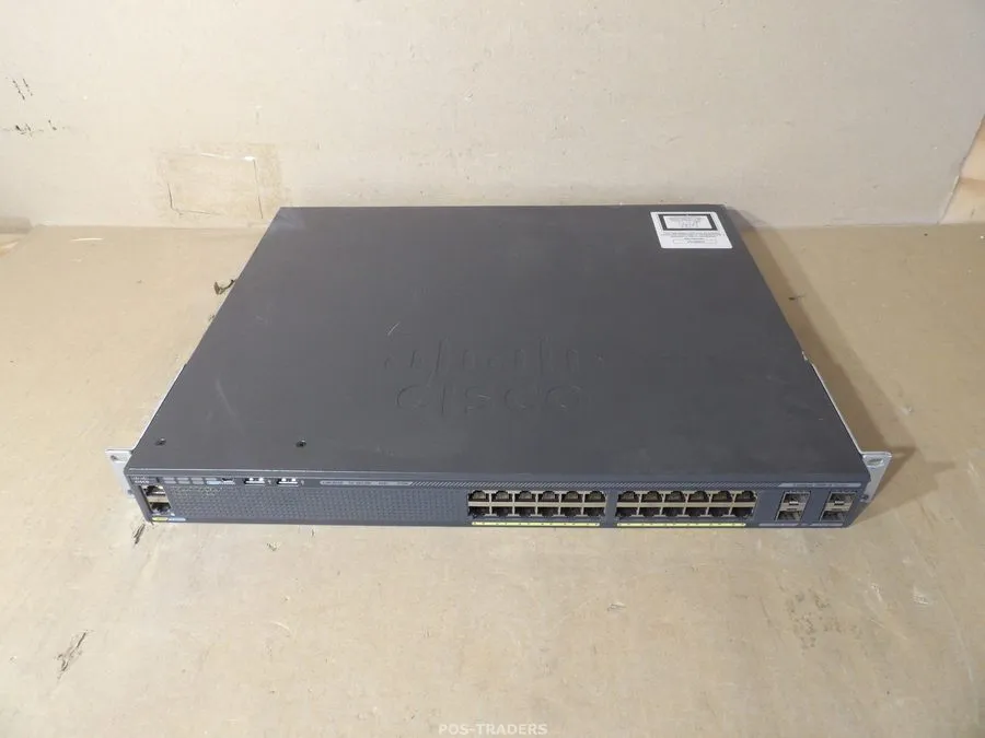 Коммутатор Cisco Catalyst 2960-X Series Ethernet Switch WS-C2960-X-24PS-L V02 + 
