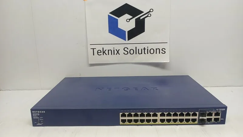 Коммутатор NETGEAR PROSAFE FS728TP V2 24-Port Ethernet PoE Smart Network Switch