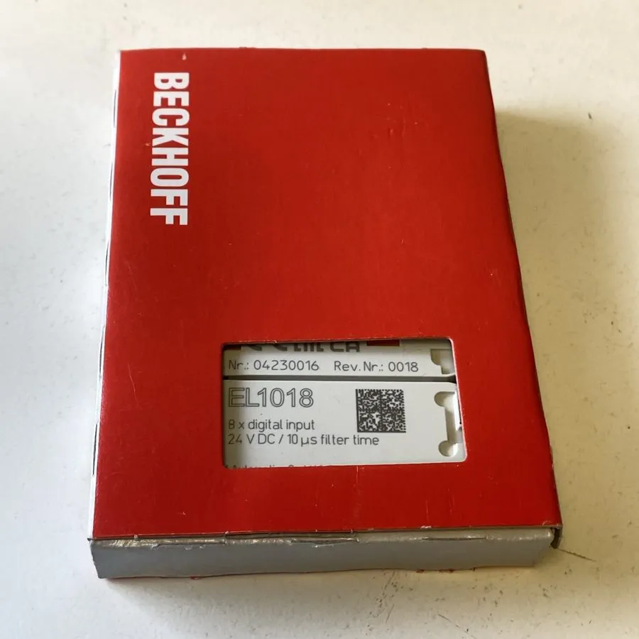 Модуль ввода-вывода Beckhoff EL1018 EtherCAT Terminal 8-Channel Digital Input 24 — фото лота 1