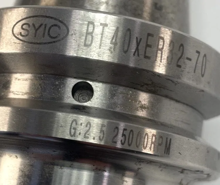 Режущий инструмент Techniks BT40 ER32 Collet Chuck Tool Holder SYIC-16177 70mm w — фото лота 2