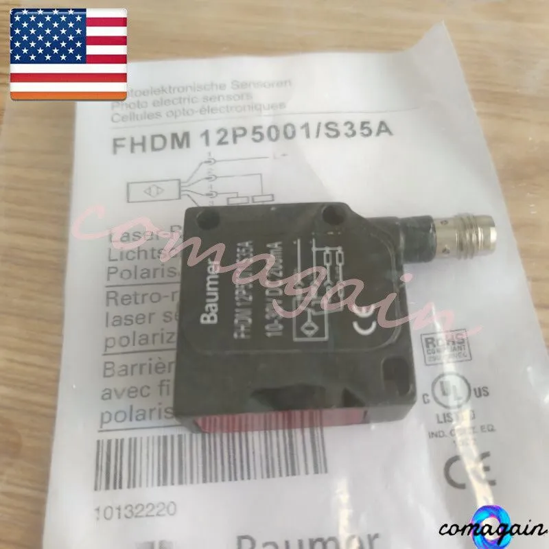 Фотоэлектрический датчик Baumer FHDM 12P5001/S35A Photoelectric Sensor PNP, 15-3