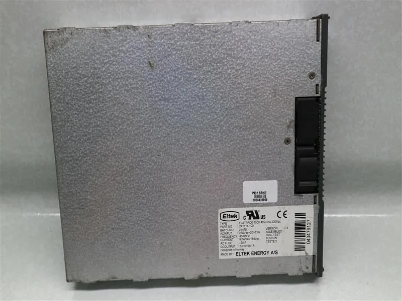 Операторское оборудование Eltek FLATPACK 1500 241114.100 48V/31A 230Vac 230Vac+2