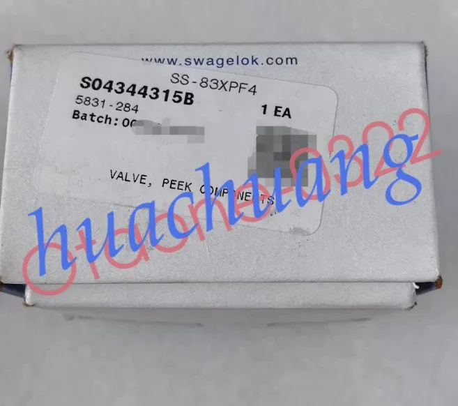 Клапан Swagelok SS-83XPF4 ball valve Shipping