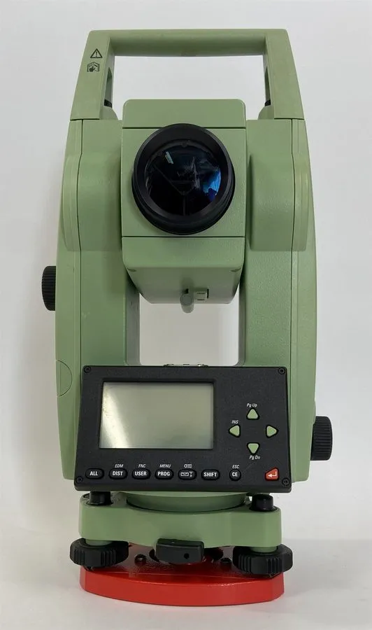 Тахеометр Leica TC307 Total Station Surveying Instrument Battery Charger Case — фото лота 2