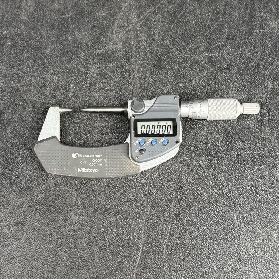Микрометр Mitutoyo 342-361-30 0-1" / 0-25.4mm 30 Degree Digital Point Micrometer