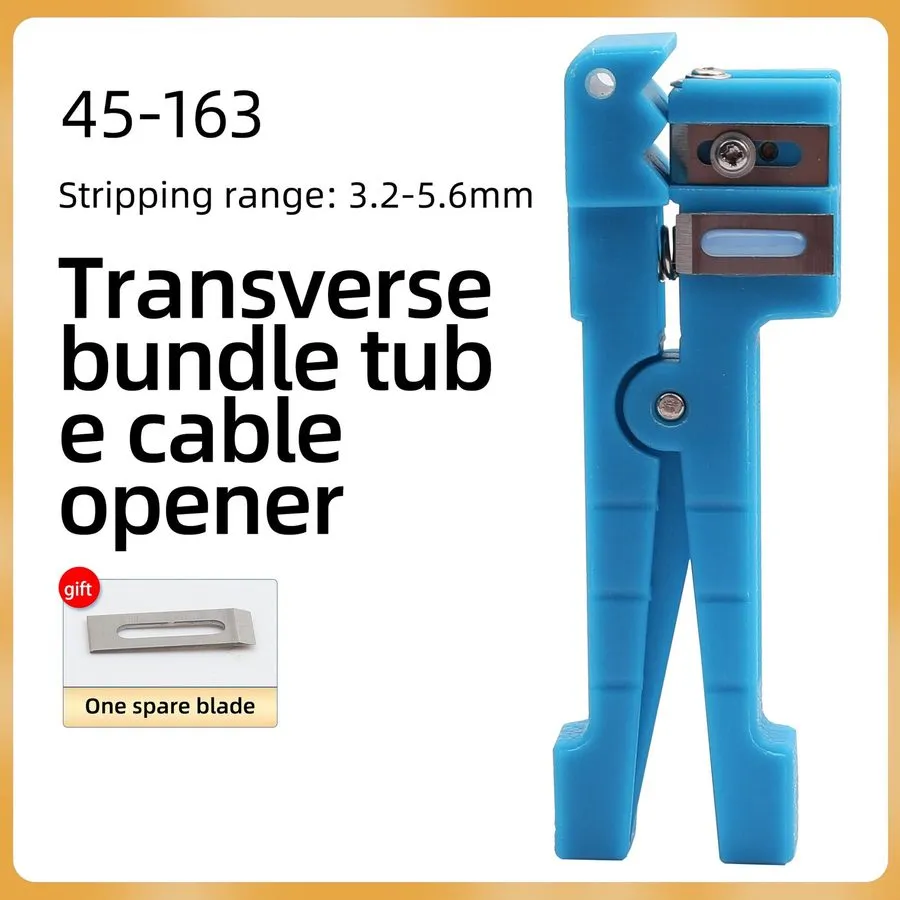 Стриппер Cruiser 45-163 Fiber Optic & Coaxial Cable Stripper Tool (Blue, Alloy S