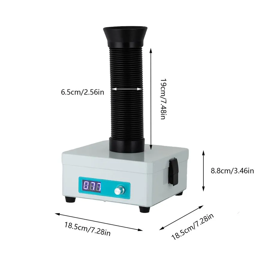 Дымоуловитель Solder Fume Extractor,150W 165CFM Soldering Smoke Extractor with 3 — фото лота 2