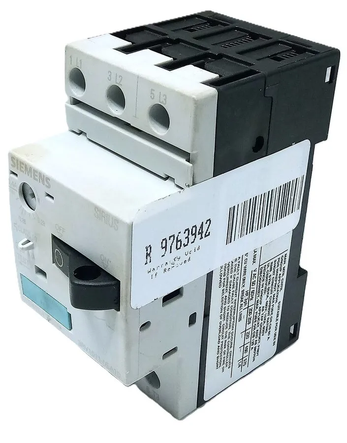 Автоматический выключатель SIEMENS SIRIUS 3RV1011-0EA10 MOTOR PROTECTION CIRCUIT