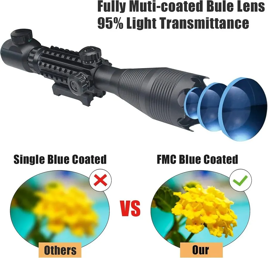 Оптико-электронная система 4-16x50 AO Hunting Rifle Scope Dual Illuminated Range