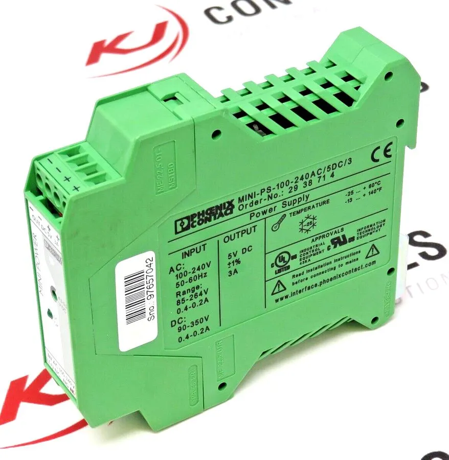 Блок питания Phoenix Contact MINI-PS-100-240AC/5DC/3 2938717 15W 3A DIN Rail Pow