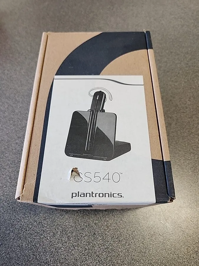 IP-телефон Plantronics Poly CS540 DECT Mono Wireless Headset, Desk Phone, NC — фото лота 1