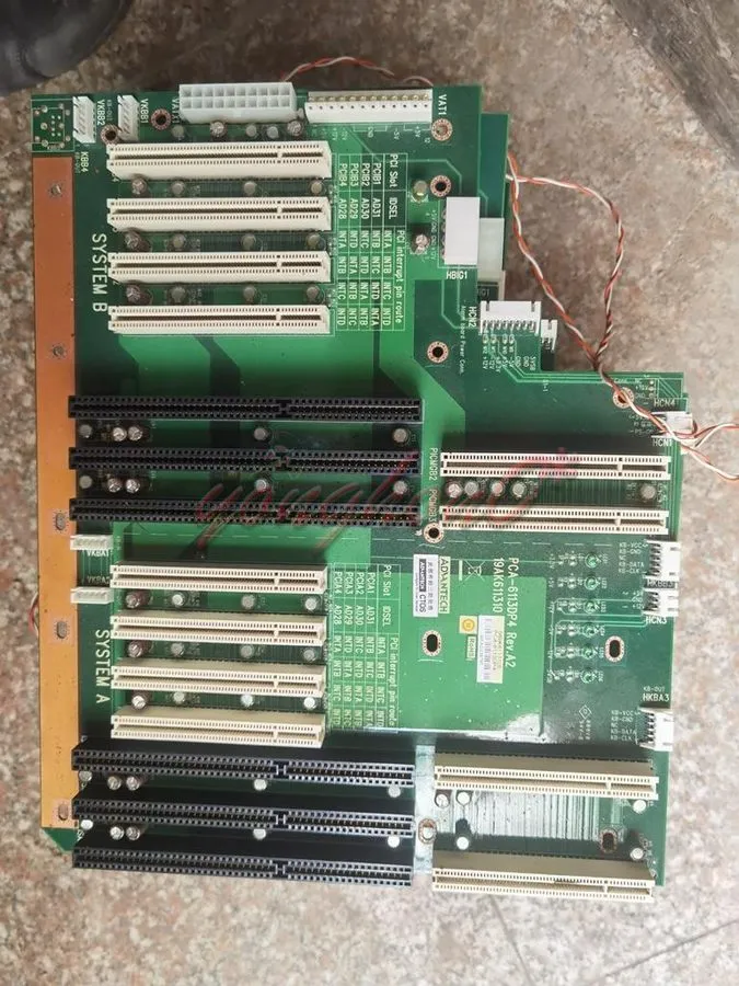 Промышленный компьютер Advantech PCA-6113DP4 Rev.A2 Industrial Computer Backboar