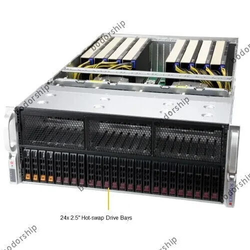 Сервер Supermicro AS-4125GS-TNRT 4U 8GPU Server 24x2.5"