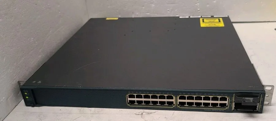 Коммутатор 🔥 Cisco 3560-E WS-C3560E-24TD-S Network Switch