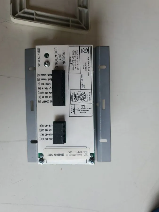 Дисплей Notifier FDU-80 Fire Alarm Character Display Annunciator