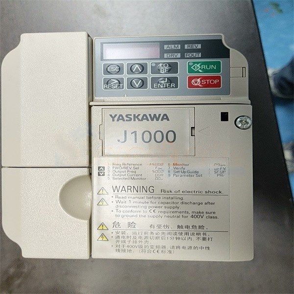 Частотный преобразователь Yaskawa inverter J1000 series CIMR-JB4C0004BBA 0.75/1.