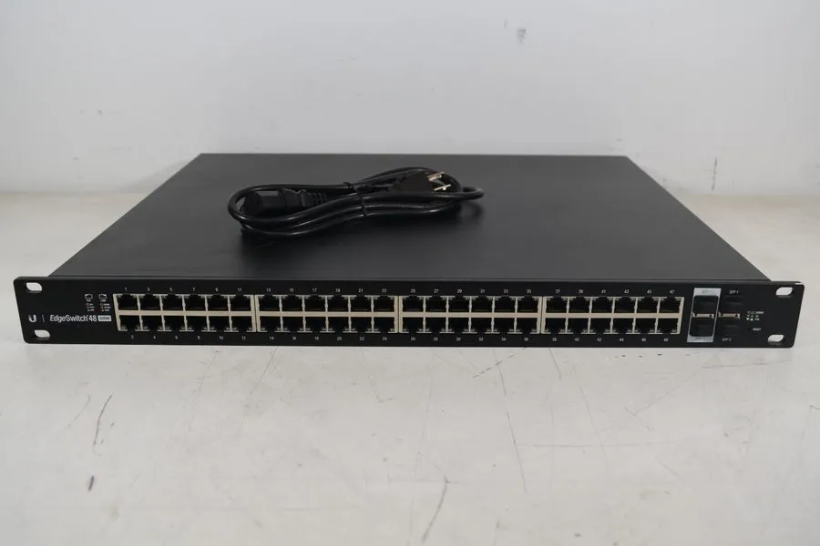 Коммутатор Ubiquiti ES-48-500W Edgeswitch 48-Ports PoE GigaBit Ethernet 1U Switc