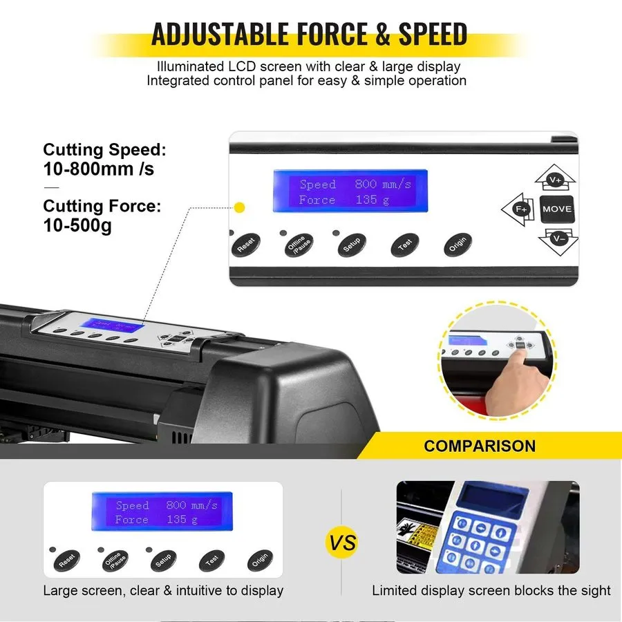 Полиграфическое оборудование 15x15in 8-in-1 heat press & 53in vinyl cutter plott