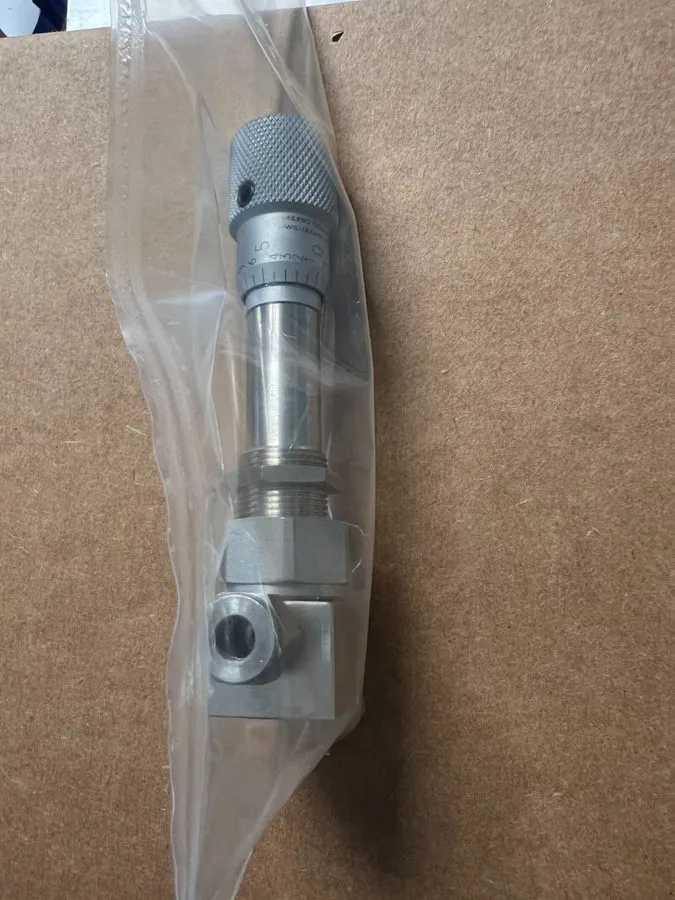 Клапан Swagelok Bellows sealed metering valve SS-4BMW 1/4” Tube Stainless Steel — фото лота 2