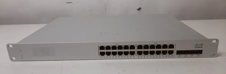 Коммутатор Cisco Meraki MS250-24P 24-Port PoE+ Layer 3 Switch 370W 10G SFP+